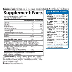 Grass Fed Collagen Protein Vanilla 19.75 (560g) Powder