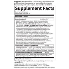 Raw Probiotics Colon Care Cooler 30 Capsules
