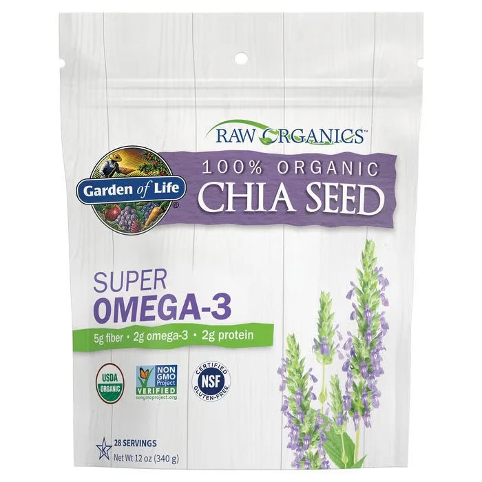 Raw Organics Chia Seeds